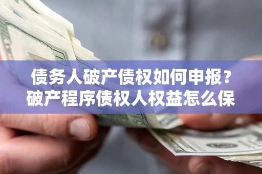 济南债务人破产债权如何申报？破产程序债权人权益怎么保障？
