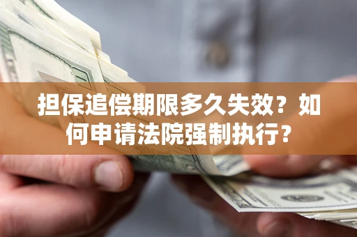 济南担保追偿期限多久失效？如何申请法院强制执行？