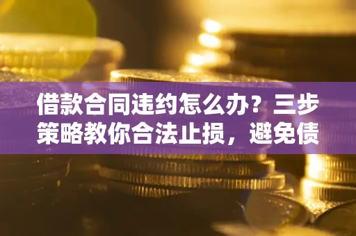 济南借款合同违约怎么办？三步策略教你合法止损，避免债务危机升级