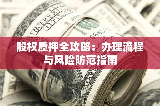 济南股权质押全攻略：办理流程与风险防范指南