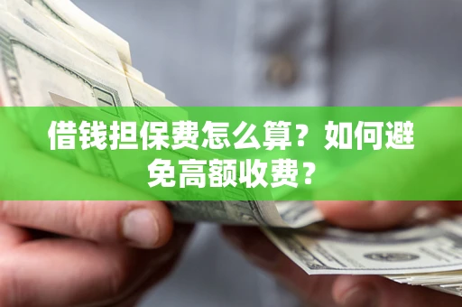 济南借钱担保费怎么算？如何避免高额收费？