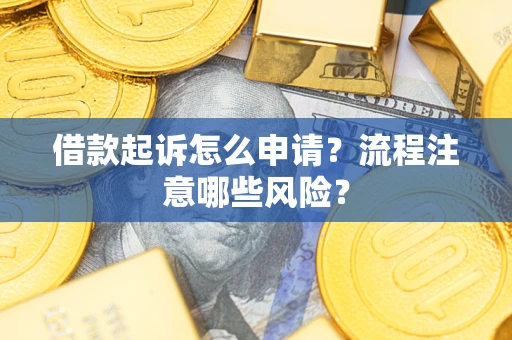 济南借款起诉怎么申请？流程注意哪些风险？
