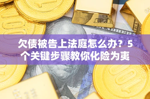 济南欠债被告上法庭怎么办？5个关键步骤教你化险为夷